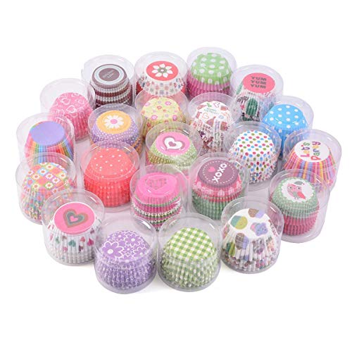 Keysui Cupcake Muffinform Papierforrmchen Fest Papier Muffin Cup 100Stueck von Keysui