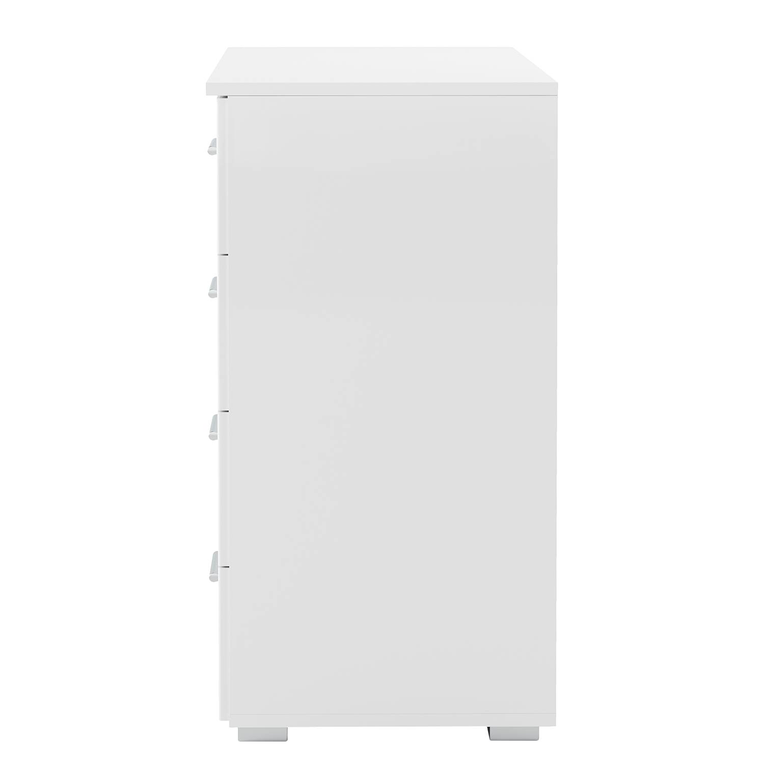 home24 Kommode II 93 x 81 x 42cm Weiß/Hochglanz Weiß/Alpinweiß home24 Kommode II 93 x 81 x 42cm Weiß/Hochglanz Weiß/Alpinweiß von home24