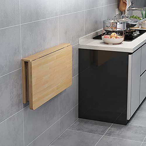 An der Wand klappbarer Schreibtischtisch, an der Wand montierte klappbare Werkbank für Heimbüro, Waschküche, Garage, Kellerbar, Arbeitszimmer oder Küche, zusammenklappbarer Klapptisch, kleine An der Wand klappbarer Schreibtischtisch, an der Wand montierte klappbare Werkbank für Heimbüro, Waschküche, Garage, Kellerbar, Arbeitszimmer oder Küche, zusammenklappbarer Klapptisch, kleine von Kiaoeiuyti