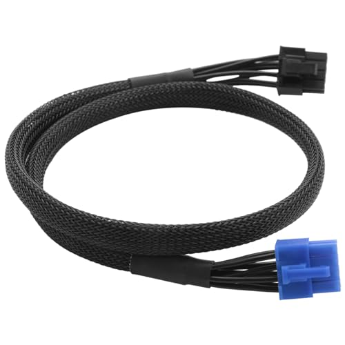 KieTeiiK PCIe 8Pin Auf 6+2 Pin Modularkabel Geeignet Für Typ 3 AXi Serie Modul Netzteilkabel 60 cm 18AWG Draht Stromkabel GPU PCIe 8Pin Stecker Auf 8Pin (6+2) Stecker PCIExpress Grafikkarte Strom von KieTeiiK