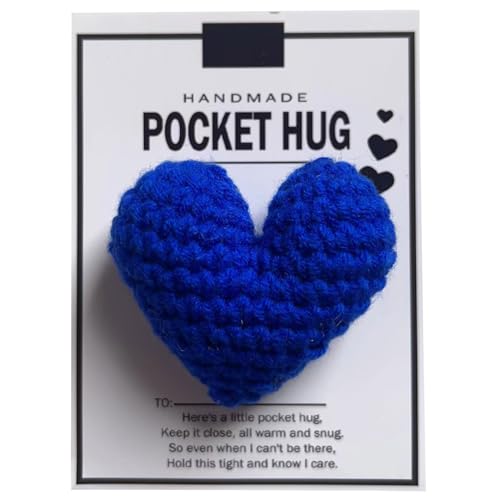 KieTeiiK Pocket Hug Heart Good Luck Gifts Positive Heart Pocket Hug Gift Cute Pocket Hugs Heart Thinking Of You Gifts Pocket Hug von KieTeiiK