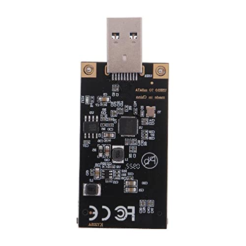 MSATA Adapter MSATA Zu USB-3.0-Adapter USB MSATA SSD Leser 50-mm Mini Konverter Tragbares Laufwerk USB Zu SSD Adapter von KieTeiiK