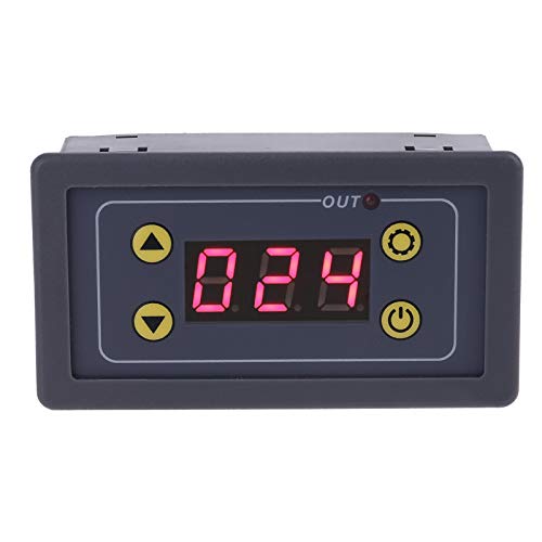 Zeitschaltuhr für 5 V, 12 V, 24 V, 110 V, 220 V, digital, für Zeitverzögerung, Timer, Steuerschalter, einstellbares Timing für Zeitmodul, 5 V, 4 Kanäle von KieTeiiK