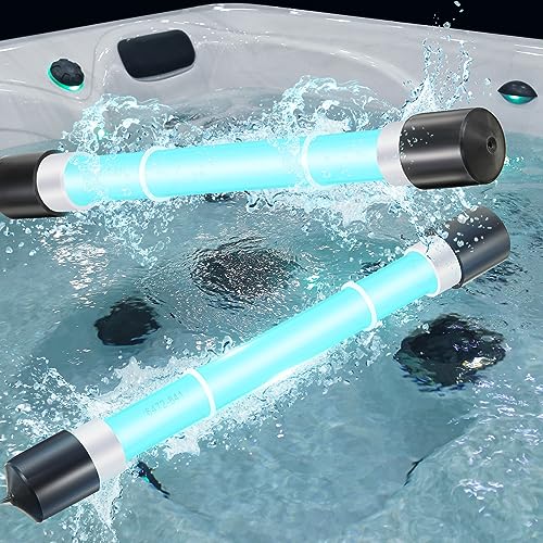 Kittmip 6472-841 Pool und Spa UV Lampe Ersatzteile Kompatibel mit Sundance Whirlpool Spas Wasseraufbereitungssystem, Komplettmontage mit Dichtung und Anschluss (2) von Kittmip