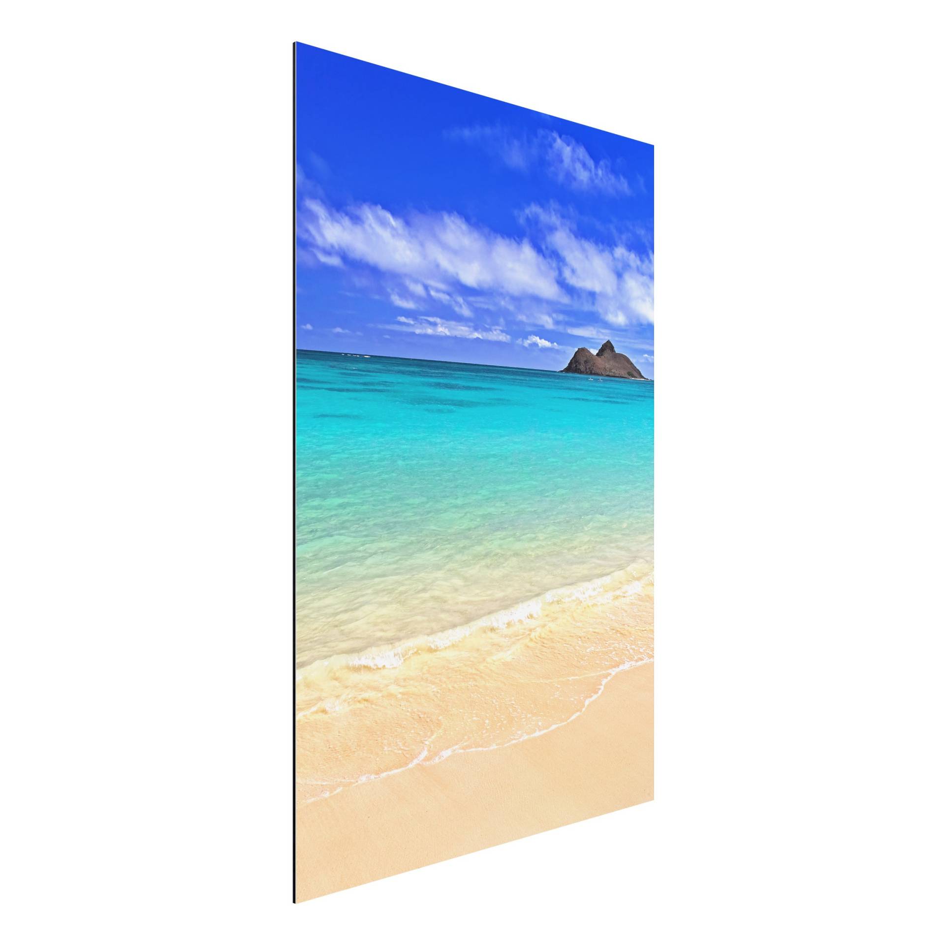 Alu-Dibond Natur & Landschaft Paradise Beach von Klebefieber