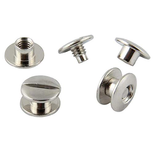 KLEBESHOP24 BUCHSCHRAUBEN 50 Stück | Vermessingt oder vernickelt | Größe wählbar/vernickelt 3,5 mm KLEBESHOP24 BUCHSCHRAUBEN 50 Stück | Vermessingt oder vernickelt | Größe wählbar/vernickelt 3,5 mm von KLEBESHOP24