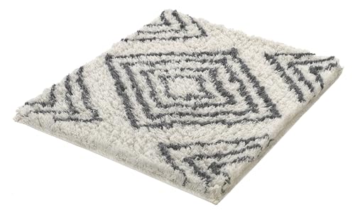 Kleine Wolke Badteppich Boho, Farbe: Natur, Material: 100% Baumwolle, Größe: 55x 65 cm, 9157202539 von Kleine Wolke