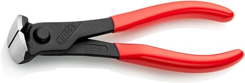 Knipex Vornschneider schwarz atramentiert, mit Kunststoff überzogen 160 mm 68 01 160 EAN von Knipex