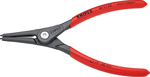 Knipex 49 11 A1 Seegeringzange Passend für Außenringe 10-25 mm Spitzenform gerade Knipex 49 11 A1 Seegeringzange Passend für Außenringe 10-25 mm Spitzenform gerade von Knipex