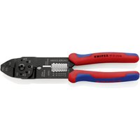 97 21 215 b Crimpzange Unisolierte offene Steckverbinder 0.5 bis 2.5 mm² - Knipex von Knipex