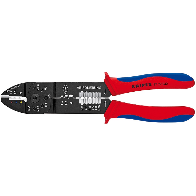 Knipex Crimpzange 240 mm 9722240 von Knipex