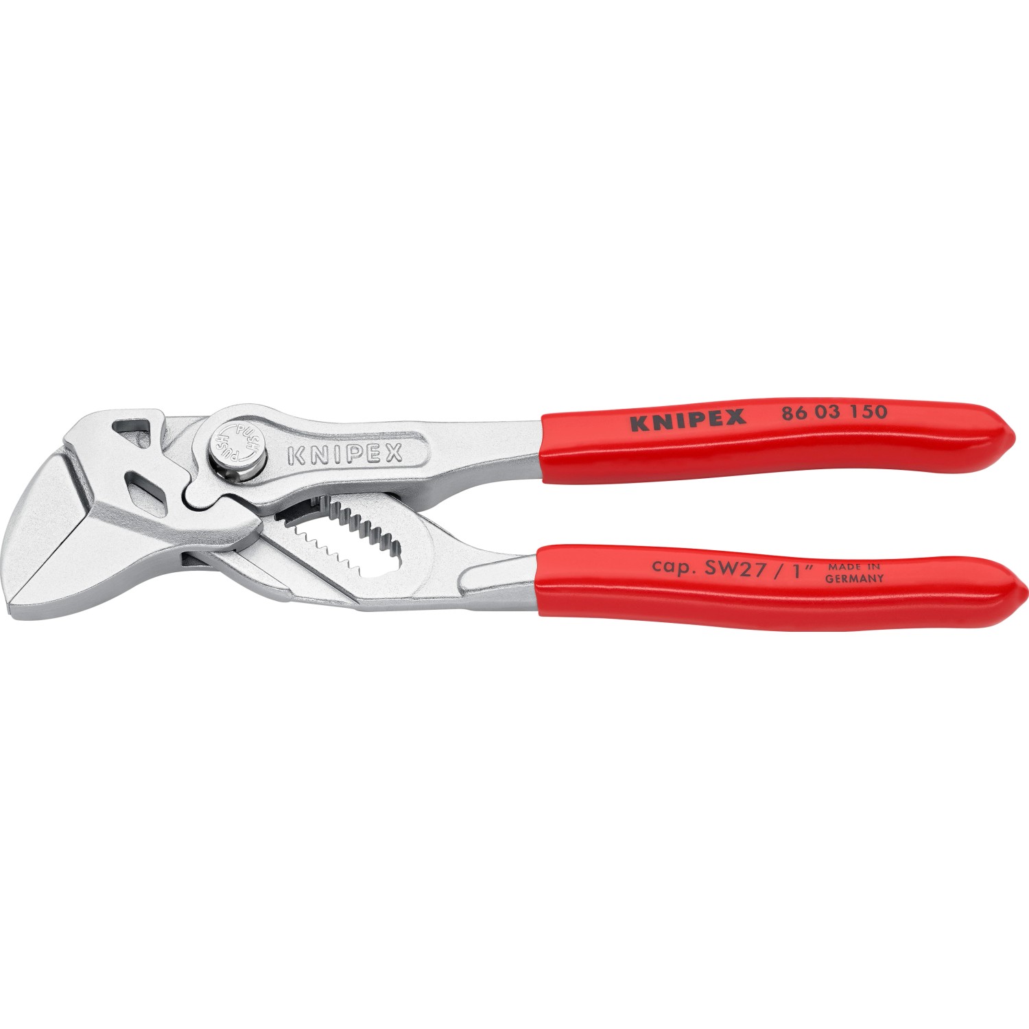 Knipex Zangenschlüssel verchromt 150 mm Mini Knipex Zangenschlüssel verchromt 150 mm Mini von Knipex