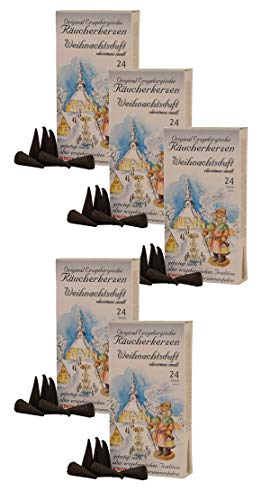 Knox Räucherkerzen 24 Stück (5X Weihnachtsduft) von KNOX