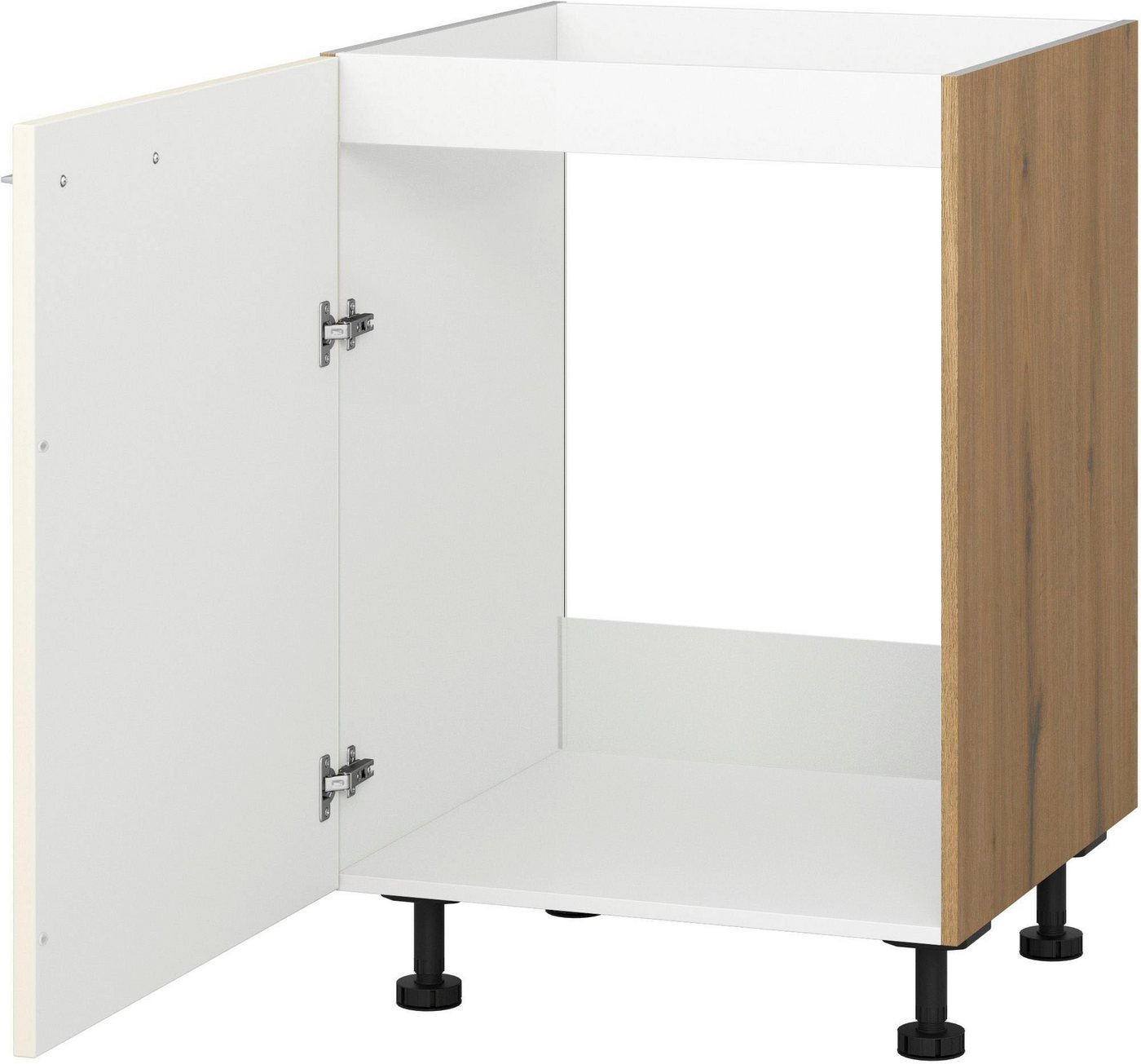 KOCHSTATION Spülenunterschrank KS-Trea SP60 Breite 60 cm, Höhe 75 cm von KOCHSTATION