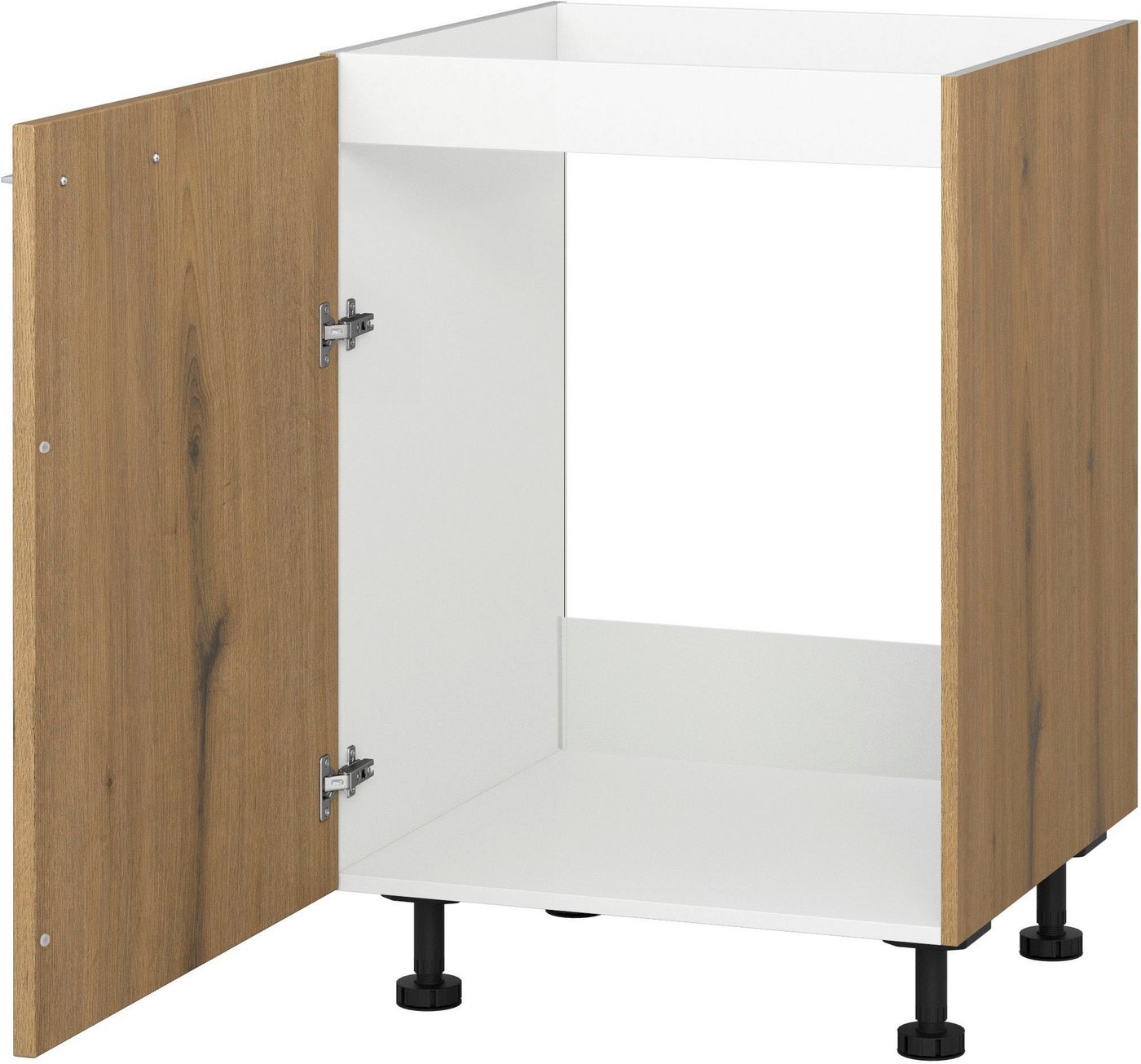 KOCHSTATION Spülenunterschrank KS-Trea SP60 Breite 60 cm, Höhe 75 cm von KOCHSTATION