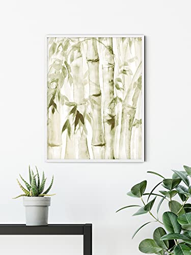 Komar Wandbild - Wild Bamboo - Größe: 50 x 70 cm - Poster, Kunstdruck, Dekoration, Wohnzimmer, Schlafzimmer (ohne Rahmen) von Komar