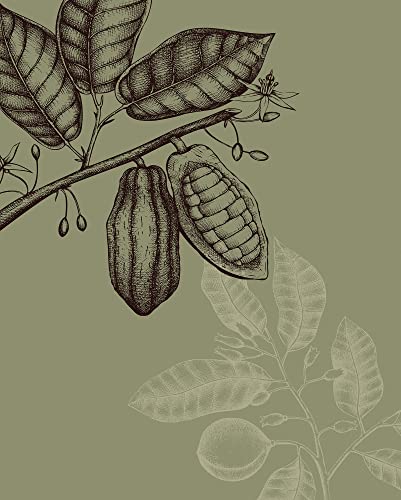 Komar Wandbild - Wild Cocoa - Größe: 40 x 50 cm - Poster, Kunstdruck, Dekoration, Wohnzimmer, Schlafzimmer von Komar