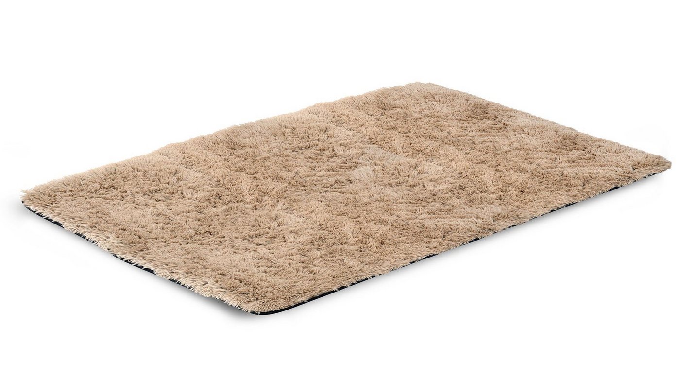 Hochflor-Teppich Moderner Flauschiger Teppich Shaggy, Rechteck, Höhe: 18 mm, KomfortHome, Antyslip von KomfortHome