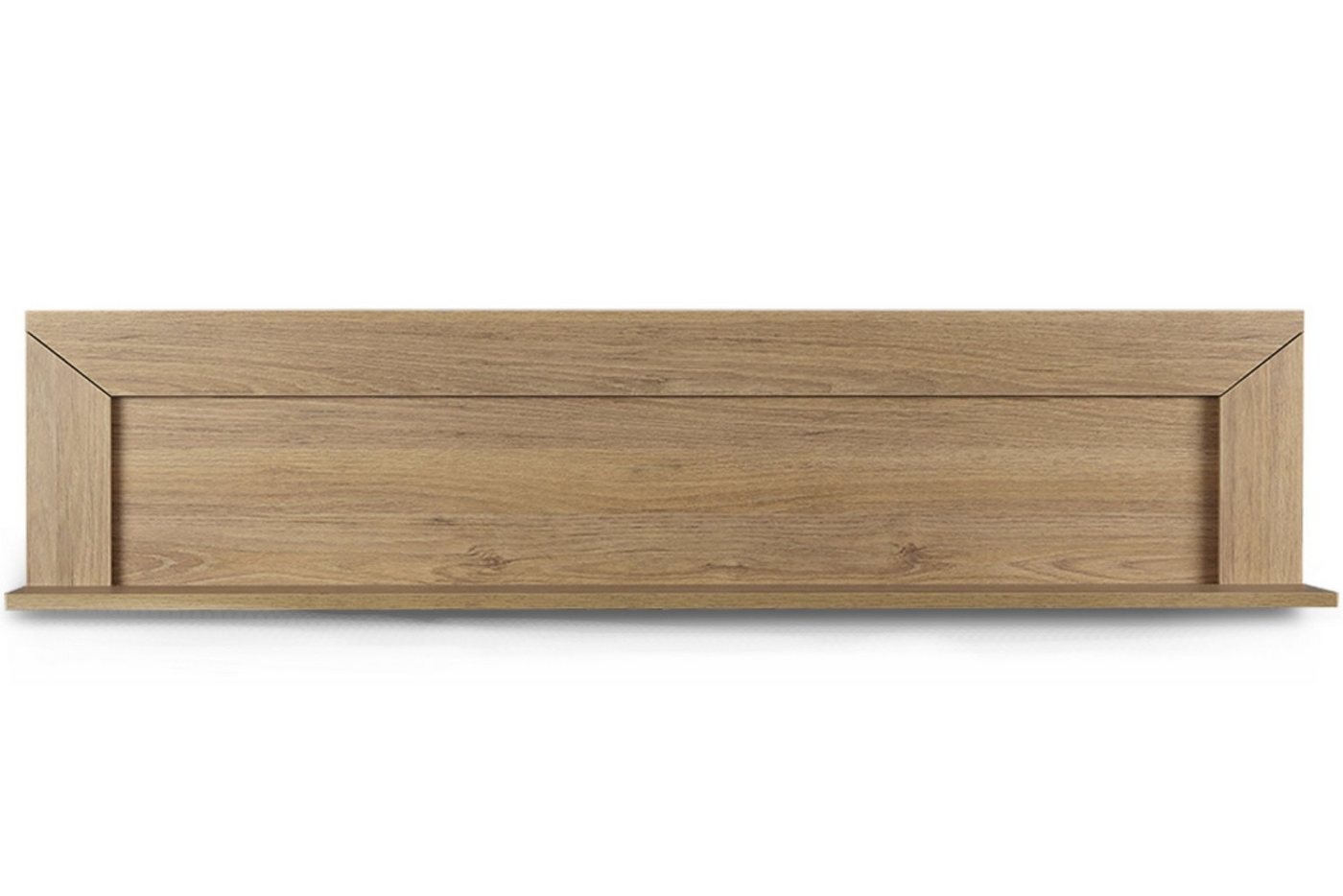 Konsimo Wandregal CALDO Wandboard, 150cm, Holztextur, zeitloses Design von Konsimo