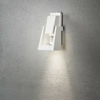 Konstsmide Lighting - Konstsmide Potenza Moderne Wandleuchte für den Außenbereich, Weiß, Single GU10, IP54 von KONSTSMIDE LIGHTING