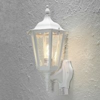 Konstsmide Lighting - Konstsmide Firenze Outdoor Classic Large Laterne Up Light pir Weiß, IP44 von KONSTSMIDE LIGHTING