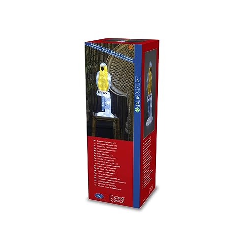 Konstsmide LED Acrylpapagei, klar, 24V Außentrafo, 48 weiße Dioden, weißes Kabel - 6281-203 Konstsmide LED Acrylpapagei, klar, 24V Außentrafo, 48 weiße Dioden, weißes Kabel - 6281-203 von Konstsmide