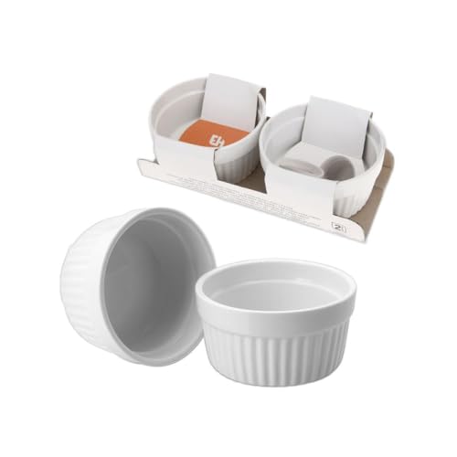 Koopman International BV Q51900090 Ramekin baking dish baking dish - baking dishes (Rund, Weiß, Ramekin baking dish) von Koopman International BV