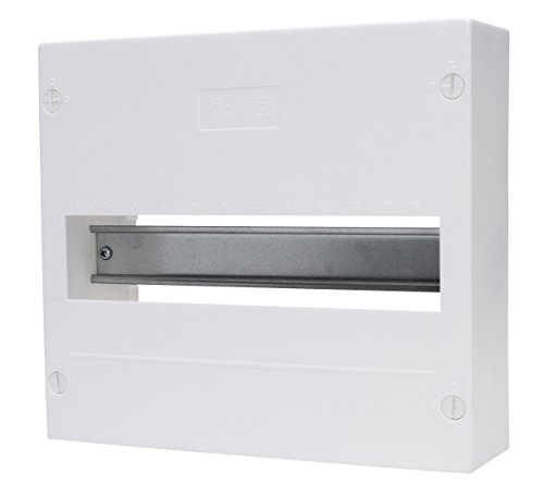 Kopp Aufputz-Verteilerkasten ohne Tür 1-reihig für 12 Pole, 1 Stück, Weiß, 344610006 Kopp Aufputz-Verteilerkasten ohne Tür 1-reihig für 12 Pole, 1 Stück, Weiß, 344610006 von Kopp