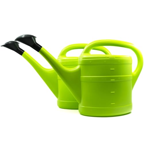 2X Gießkanne 5L MINTGRÜN + 1x KÜHLSCHRANKMAGNET! Blumenkanne Kunststoff für groß & klein, Garten & Zimmerpflanzen Gießkannen Gieskanne Gieskannen Giesskanne 5 Liter Watering Can Kinder Zimmergießkanne von KOVA