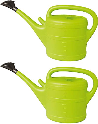 2X Gießkanne 10L MINTGRÜN + 1x KÜHLSCHRANKMAGNET! Blumenkanne Kunststoff für groß & klein, Garten & Zimmerpflanzen Gießkannen Gieskanne Gieskannen Giesskanne 10 Liter Watering Can Gieskannen10Liter von KOVA