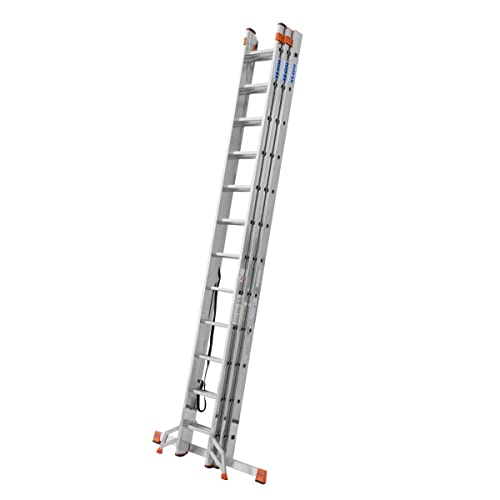 KRAUSE 129789 Spro.Leiter Treppe 3teil 3x12 von Krause Monto