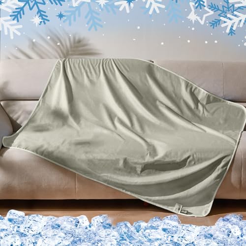 Kritter Planet wasserdichte Liebesdecke Sexdecke Kühldecke Kühlende Decke, Waschbar Hundedecke Katzedecke Kühlend Sofaschutz, Decke Hunde Katze Hund Outdoor Sofa Bett Couch Blanket, 135x75cm, Taupe von Kritter Planet