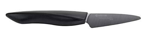 Kyocera SHIN Keramik Schälmesser | Z212 Klinge: 7,5 cm ist 2x so scharf wie andere Kyocera Messer |ergonomischer Griff | extrem scharfes Küchenmesser | Kochmesser Profi Messer von Kyocera