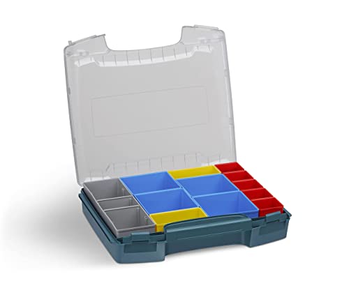 Werkzeug Organizer Box | i-BOXX professional blau mit Insetbox C3 | Ideal für i-BOXX RACK & LS-BOXX | Idealer Sortierkasten Kunststoff stapelbar von L-BOXX