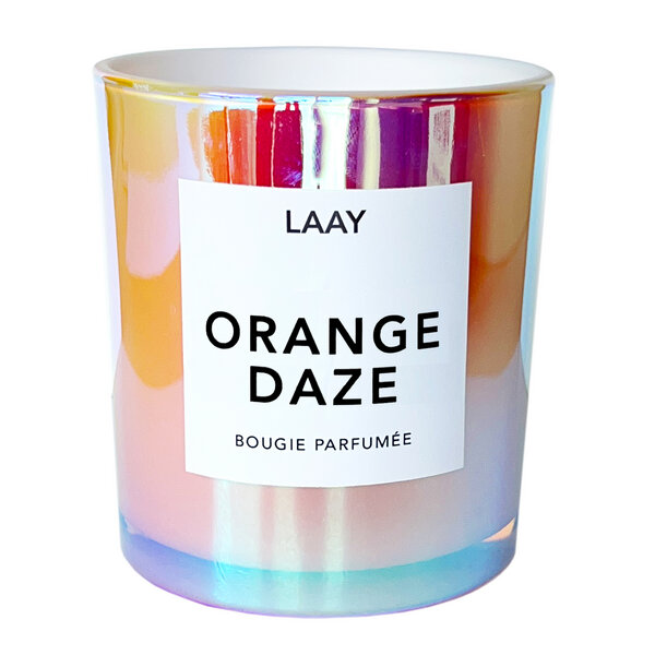 LAAY Duftkerze Orange Daze - Orange & Bird of Paradise - Sojawachs - vegan von LAAY