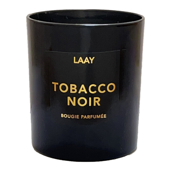 LAAY Duftkerze Tobacco Noir - Tobacco & Vanille - Sojawachs - vegan von LAAY