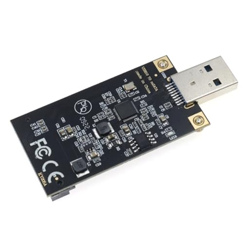 LAPOOH Hochwertiges Msata-Zu-USB-3.0-Solid-State-Laufwerk Zur Mobilen Festplatte ASM1153E-Chip Plug und Play für GrößEn 30 X 50 von LAPOOH