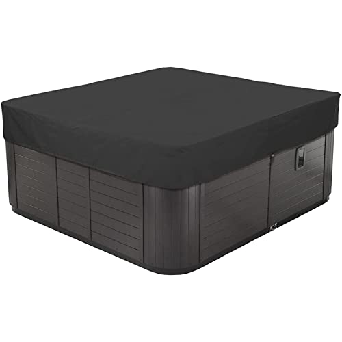 LDIW Outdoor SPA Whirlpool-Abdeckung, 210D Oxford Wasserdicht Schimmelresistent Reißfest Staubschutz Poolabdeckplane Schutz vor Wind UV schützende,Schwarz,244 * 244 * 30CM LDIW Outdoor SPA Whirlpool-Abdeckung, 210D Oxford Wasserdicht Schimmelresistent Reißfest Staubschutz Poolabdeckplane Schutz vor Wind UV schützende,Schwarz,244 * 244 * 30CM von LDIW