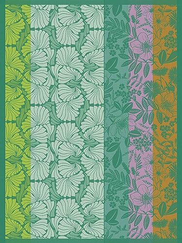 Le Jacquard Français 29038 Geschirrtuch Cottage Jardin 60x80 cm Baumwolle von LE JACQUARD FRANÇAIS