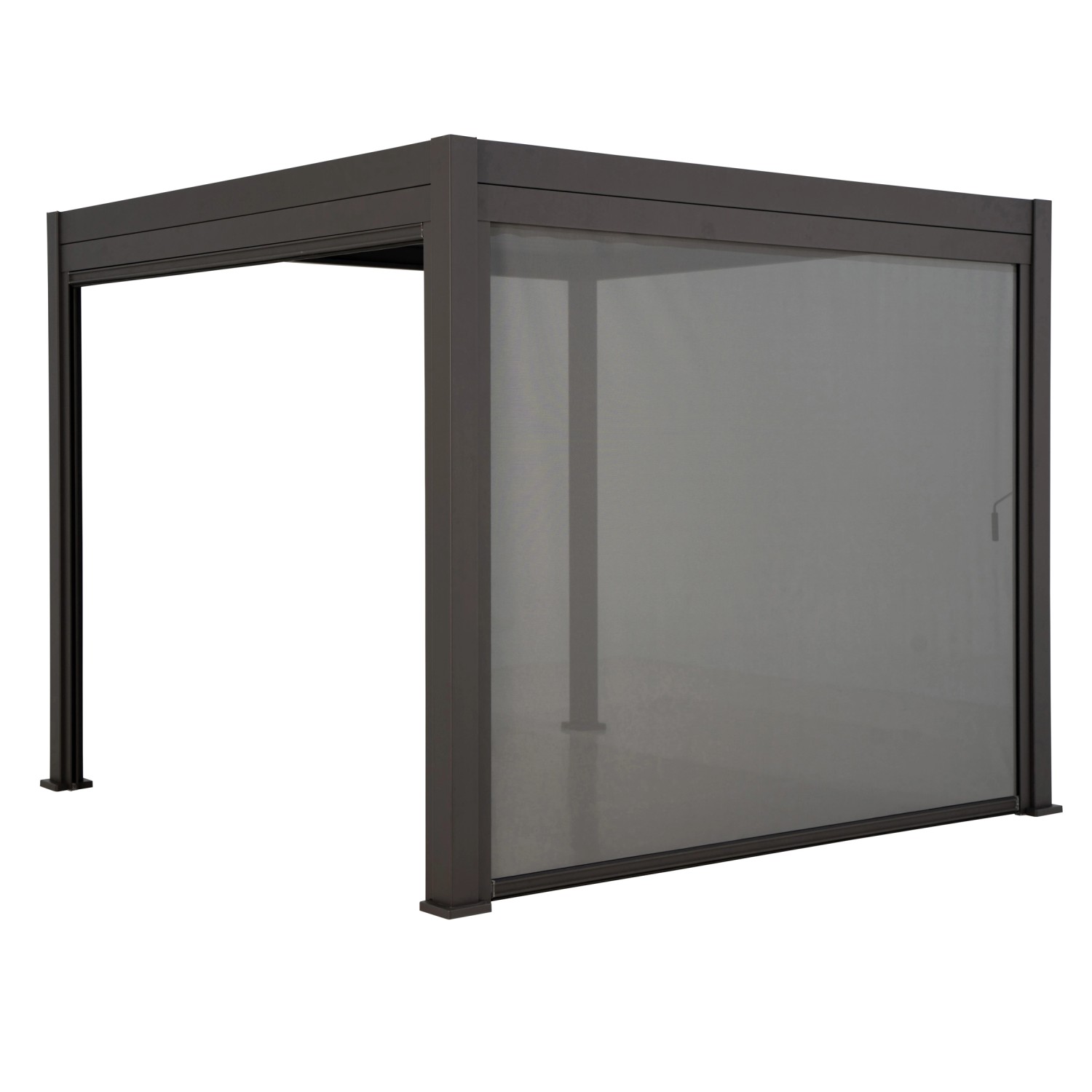 Leco Rollo 4 m Zur Lamellenpergola Deluxe Anthrazit Leco Rollo 4 m Zur Lamellenpergola Deluxe Anthrazit von LECO