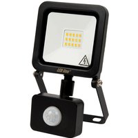 10W led photon IP65 Scheinwerfer Fluter Strahler Flutlicht 6000K Kaltweiß 800lm IP65 Wasserdicht Außenstrahler Außenbeleuchtung mit Bewegungsmelder von LED LINE