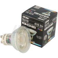 Led Line - 5x GU10 5W led Leuchtmittel 50° smd 2700K Warmweiß 410 Lumen Spot Strahler Einbauleuchte Energiesparlampe Glühlampe von LED LINE