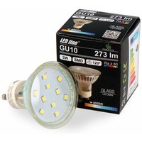 GU10 3W led Leuchtmittel Neutralweiß 4000K 273 Lumen Spot Strahler Einbauleuchte Energiesparlampe Glühlampe - Led Line von LED LINE