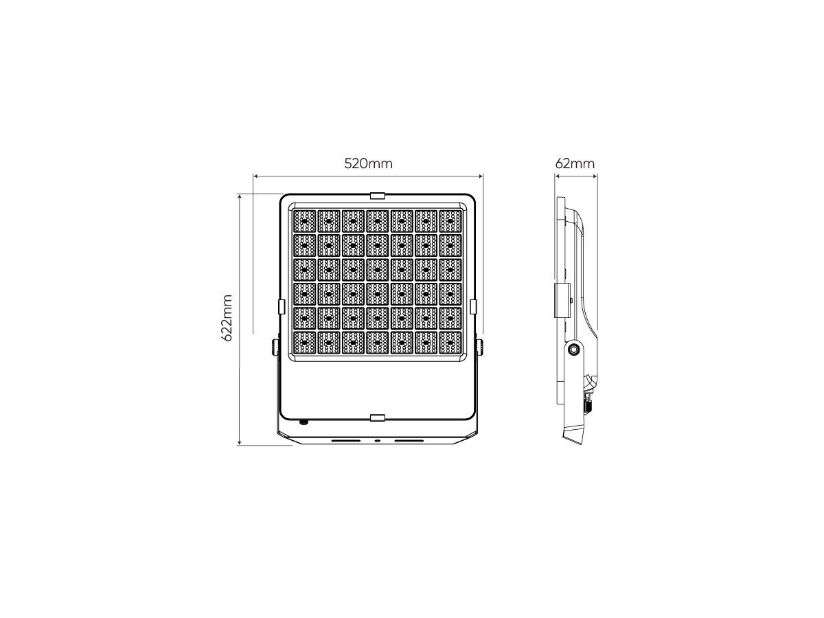 LED-Line LED Flutlichtstrahler Scheinwerfer Fluter 4000K von LED-Line