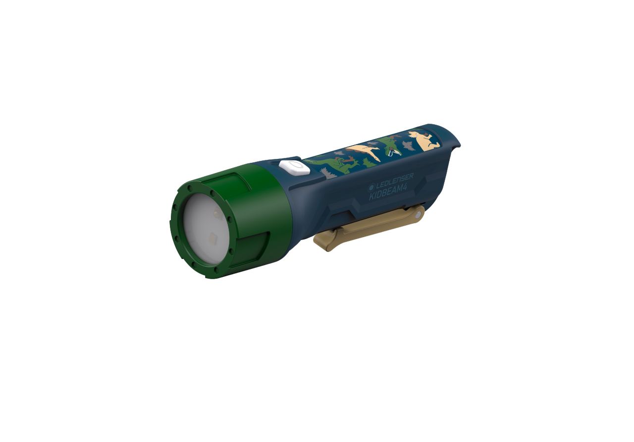 Ledlenser LED Taschenlampe Kidbeam4 praktisch, griffig, grün von LEDLENSER