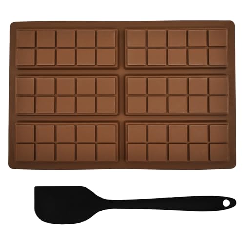 Silikon Schokoladenformen Schokolade Silikonform Pralinen Antihaft Pralinenform Backform Schokoladentafel Form Bonbonformen Süßigkeitenformen für Backen von LEEWYOU