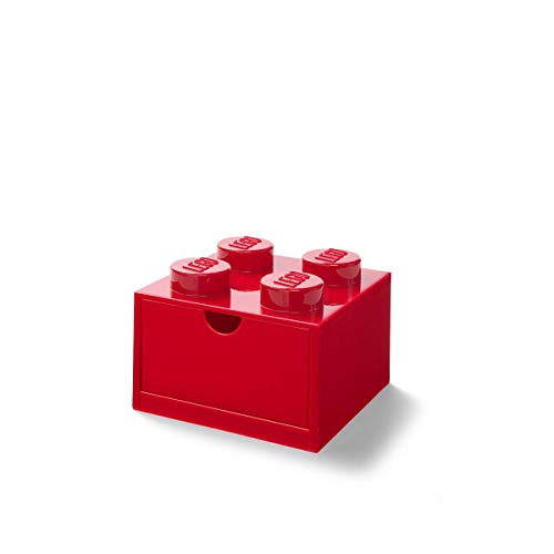Room Copenhagen LEGO Schreibtischschublade mit 4 Knöpfen, stapelbar von Room Copenhagen
