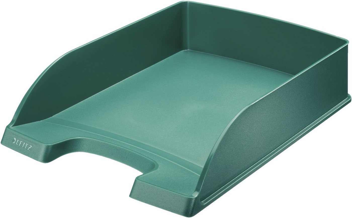 LEITZ Papierkorb LEITZ Briefablage Plus Standard, A4, Polystyrol, grün von LEITZ