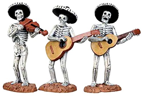 LEMAX - Skeleton Mariachi Band 12884 Figur Halloween Spookytown von Spooky Town