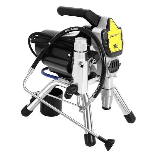 LENDISIY 2200W Airless Farbsprühsystem Spritzlackiermaschine 2,5 L/min 3000PSI Airless Farbsprühgerät Lackiergerät Hochdruck Airlessgerät, 30 cm Sprühbreite, mit Düse und Verlängerungsstange LENDISIY 2200W Airless Farbsprühsystem Spritzlackiermaschine 2,5 L/min 3000PSI Airless Farbsprühgerät Lackiergerät Hochdruck Airlessgerät, 30 cm Sprühbreite, mit Düse und Verlängerungsstange von LENDISIY